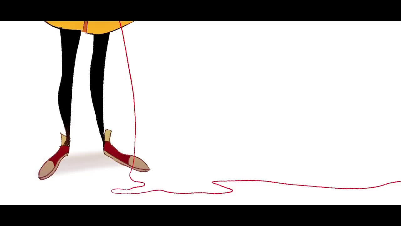 很有意味的动画短片, 红线《red string》...